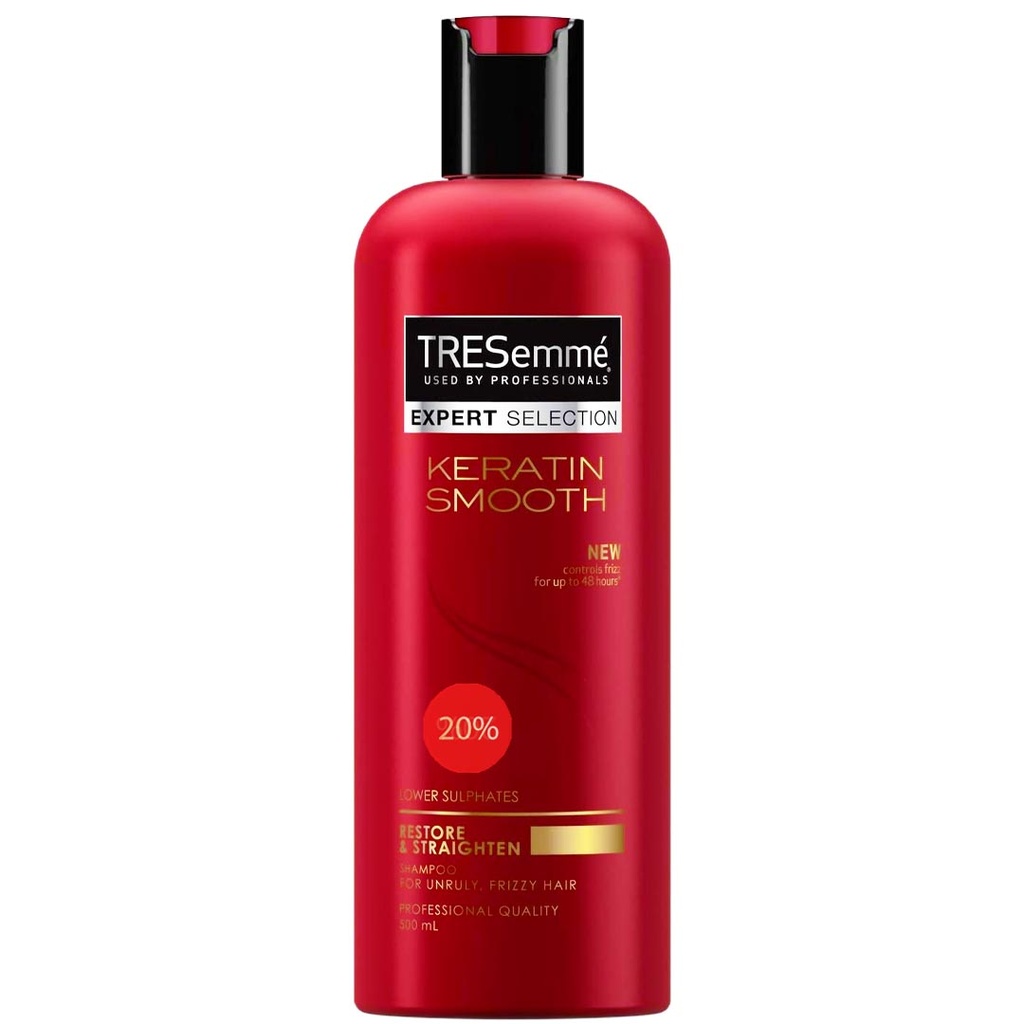 تريسمى شامبو نعومة الكيراتين خصم 20% - TRESemme Shampoo Smooth Keratin Offer 20% (500ml)