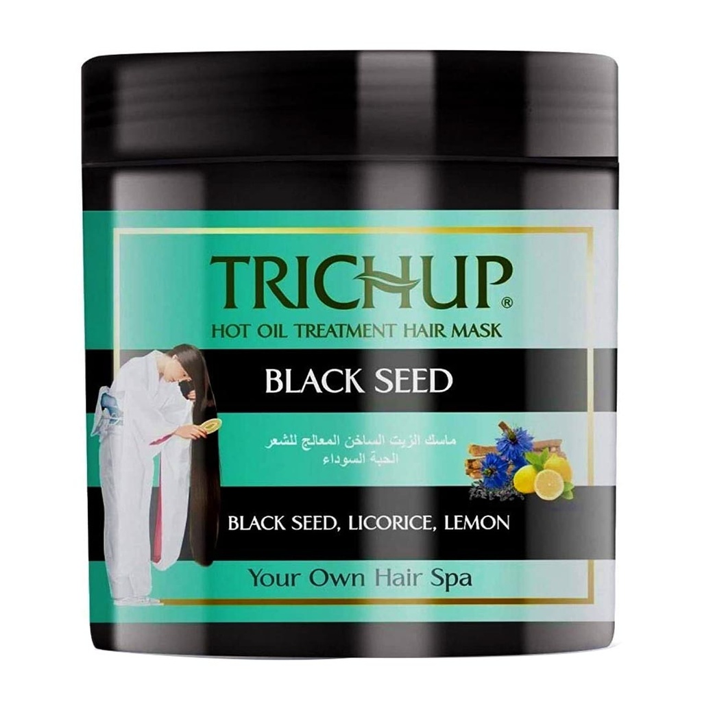 تريشوب حمام كريم - Trichup Hair mask (500ml, black grain)
