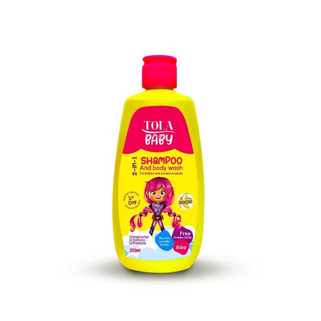 تولا بيبى شامبو - Tola Baby Shampoo (250ml)