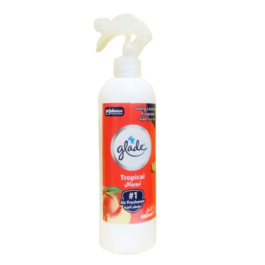 جليد ملطف جو - Glade Air Freshener (460ml, Tropical)