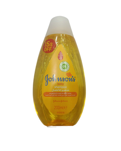جونسون شامبو - Johnson Shampoo (200ml, Gold, discount 15%)
