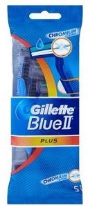 جيليت بلو 2 بلس - Gillette Blue 2 Plus (men, 5PC)