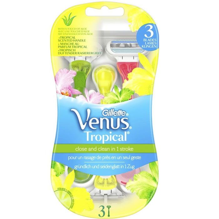 جيليت فينوس - Gillette Venus (Shaver, Tropical, 3PC)