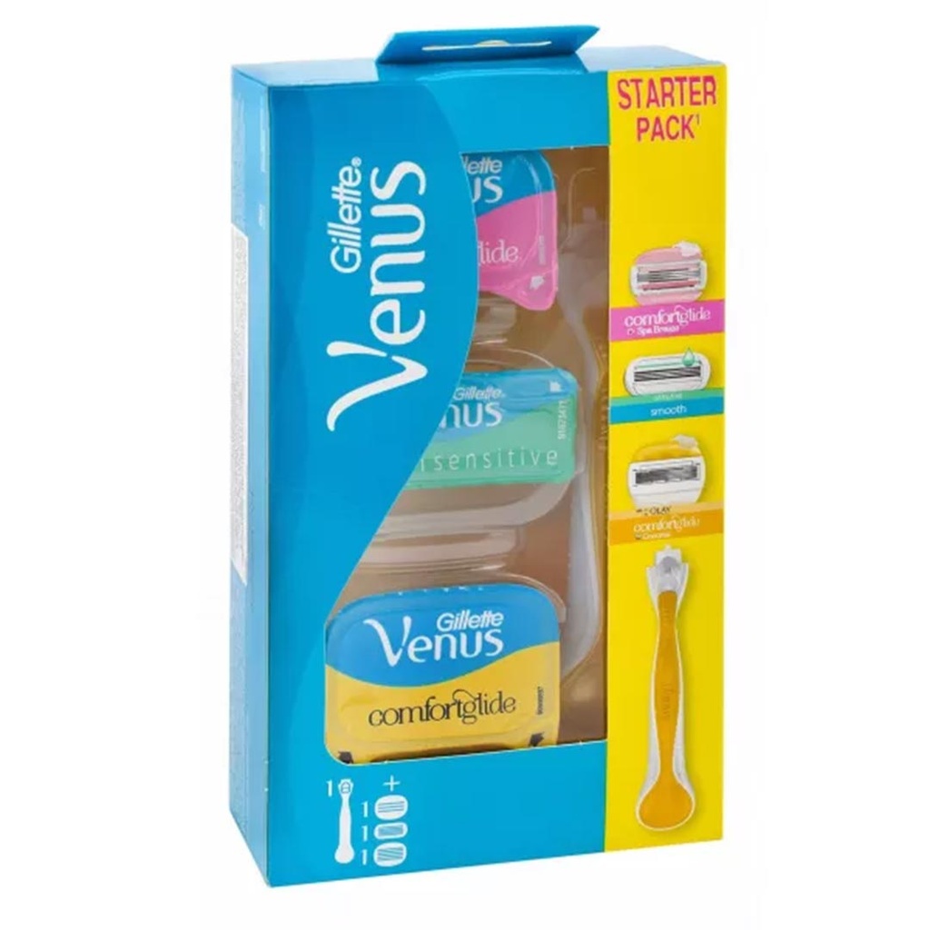 جيليت فينوس - Gillette Venus (Shaver, 3 various, +3)