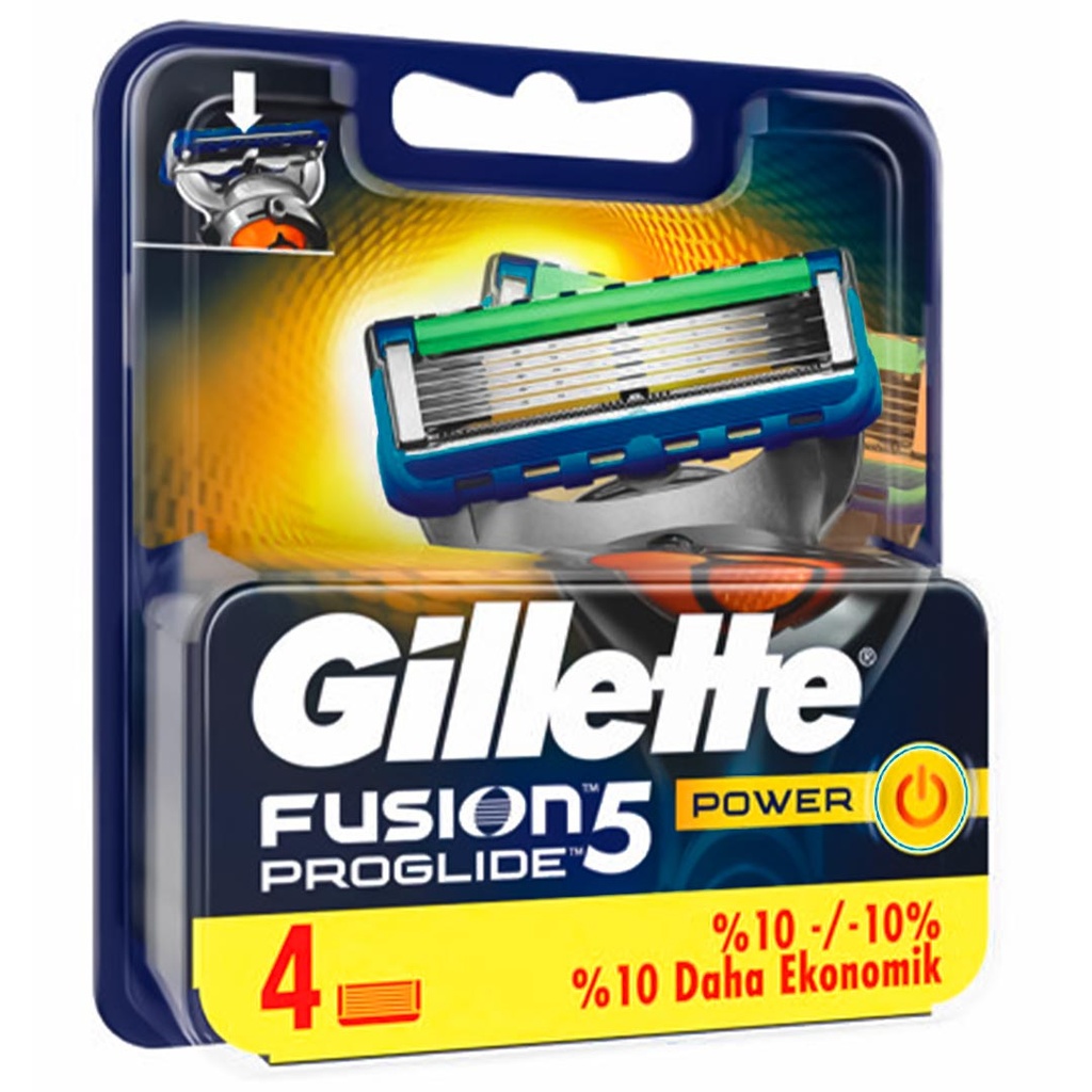 جيليت فيوجن5 - Gillette Fusion5 (A spare part, ProGlide Power, 4PC)
