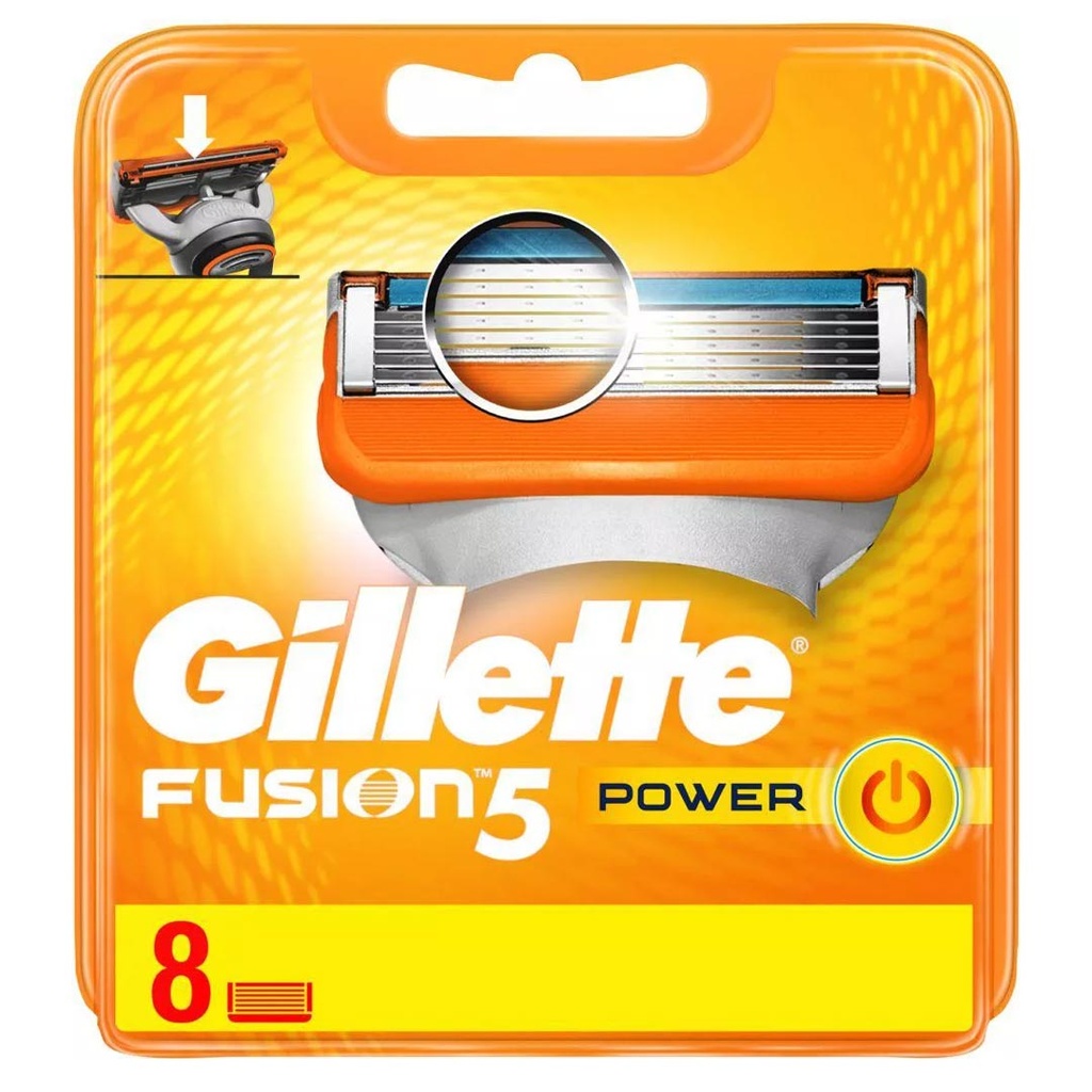 جيليت فيوجن5 - Gillette Fusion5 (A spare part, Fusion Power, 8PC)