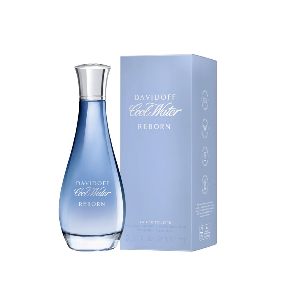 دافيدوف كول ووتر ريبورن - Davidoff Cool Water Reborn EDP-W (100ml)