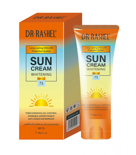 دكتور راشيل صن كريم مبيض - Dr Rashel Sun Cream Whitening (60g, 75)
