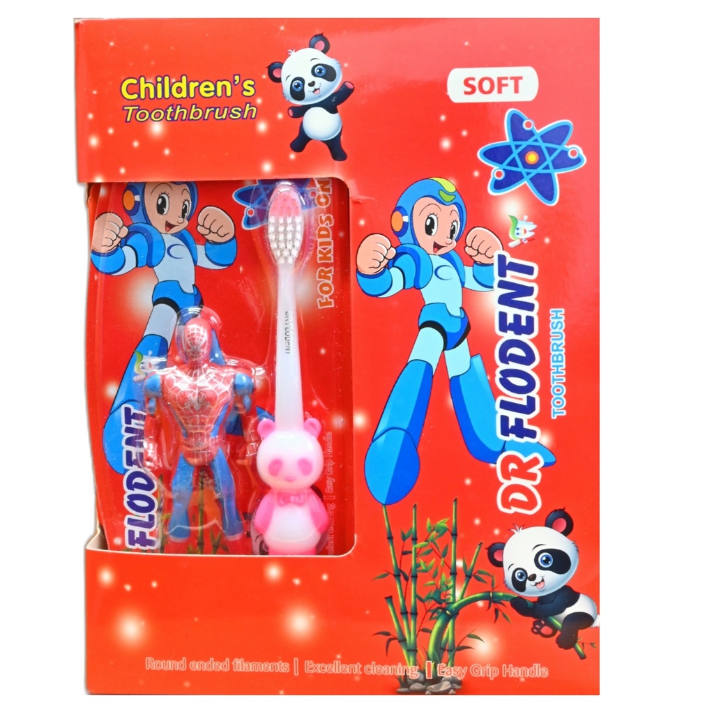 دكتور فلودنت فرشاة اسنان - Dr Flodent Tooth Brush (Kids, No:3014, Soft)