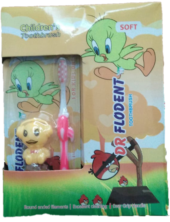 دكتور فلودنت فرشاة اسنان - Dr Flodent Tooth Brush (Kids, No:3013, Soft)