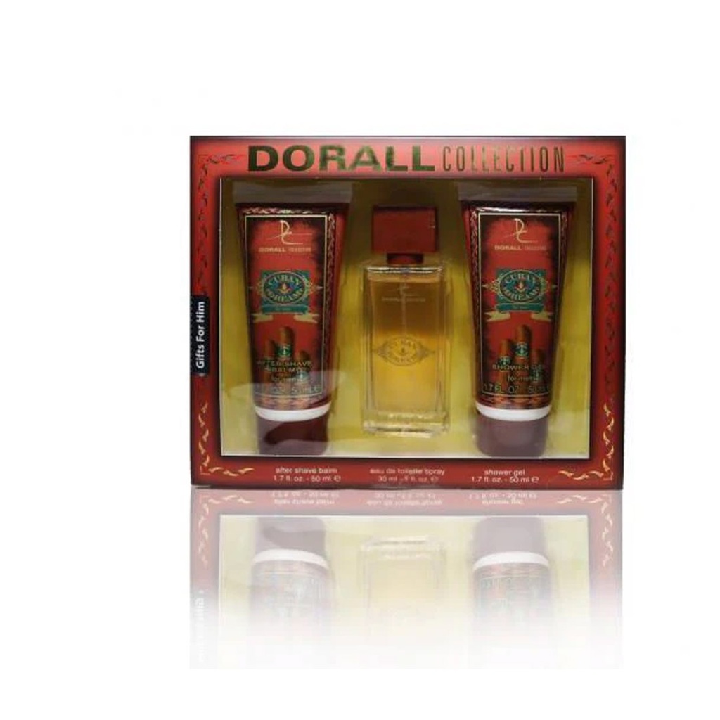 دورال كوبان دريم طقم - Dorall Cuban Dream Set EDT-M (30ml+50ml+50ml)