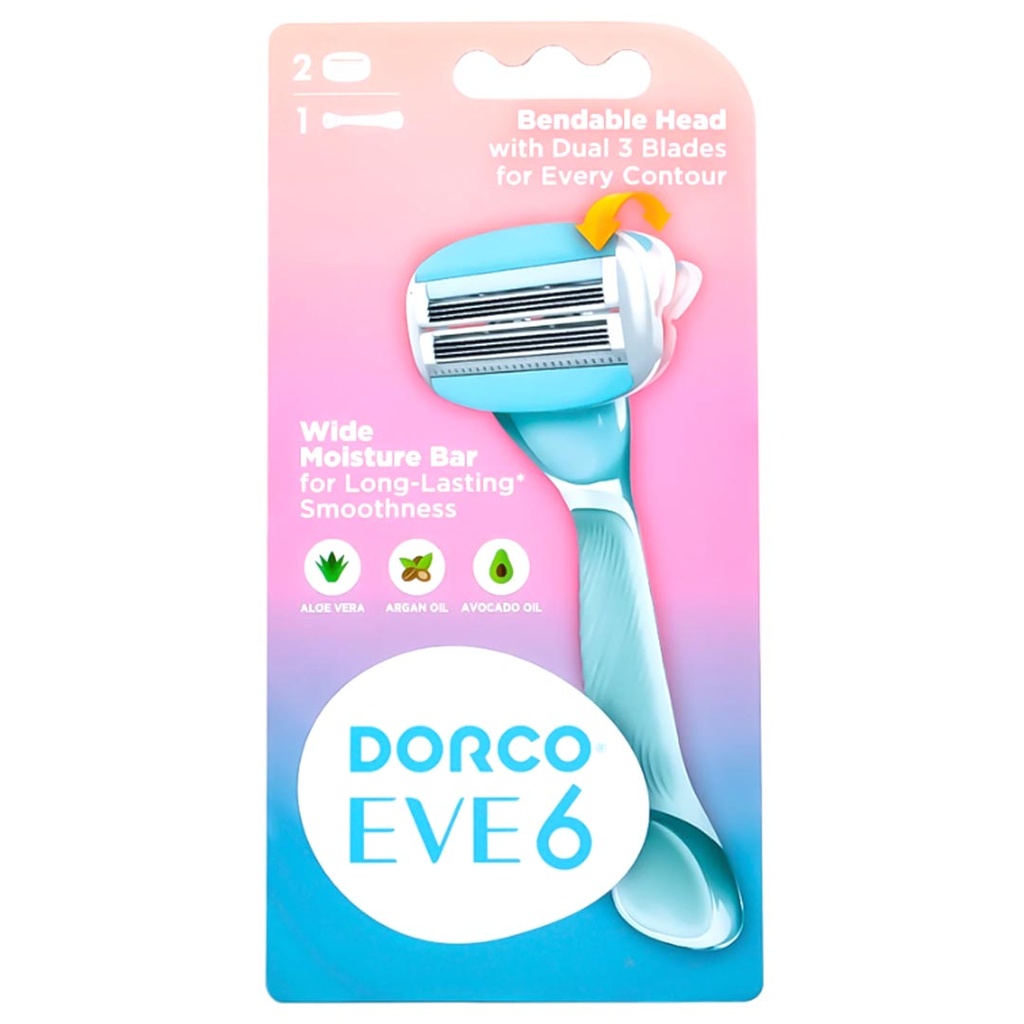 دوركو ايفى 6 نسائى - Dorco Eve 6 Woman (+2)