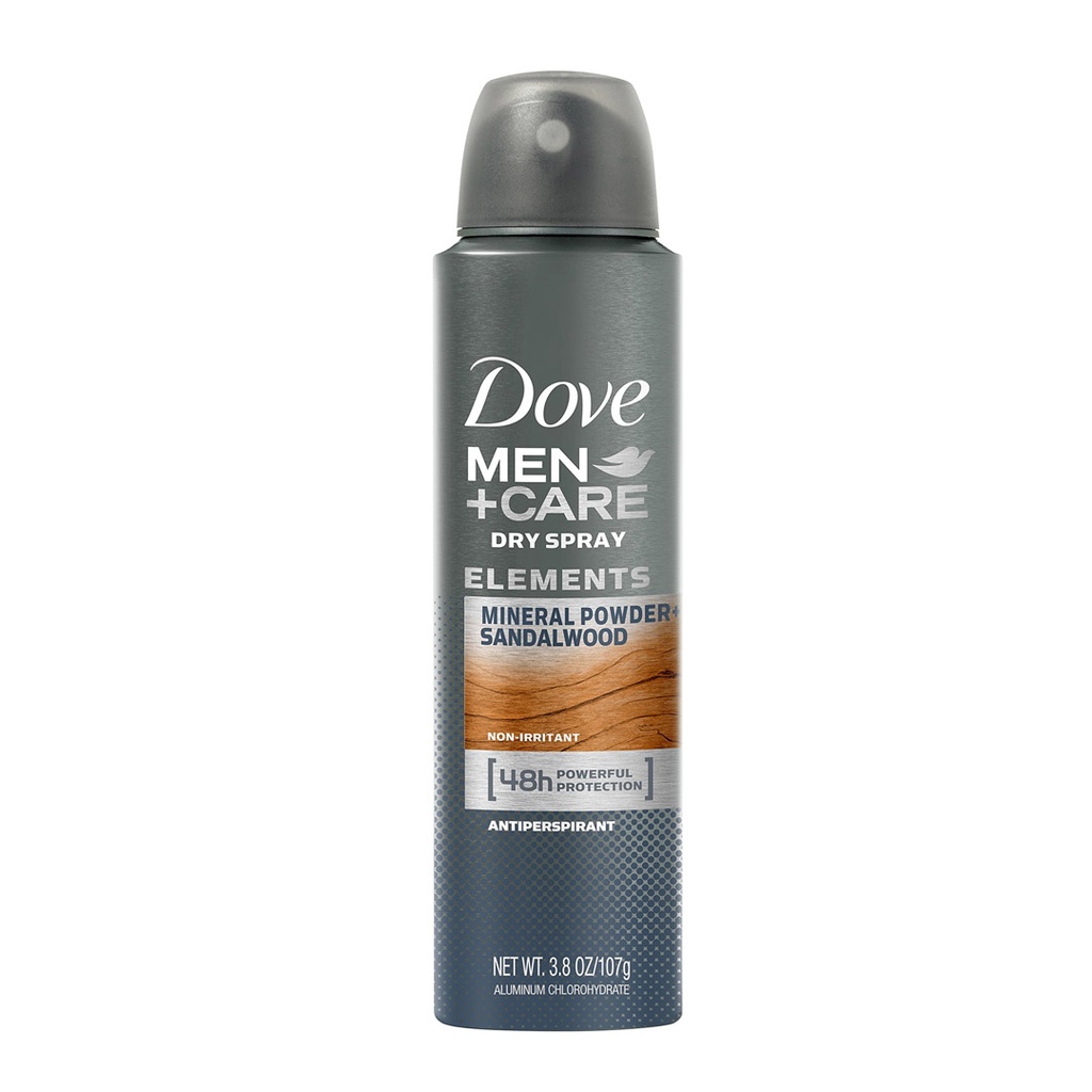 دوف سبراى رجالى - Dove Spray Men (250ml, Mineral Powder +Sandal Wood)