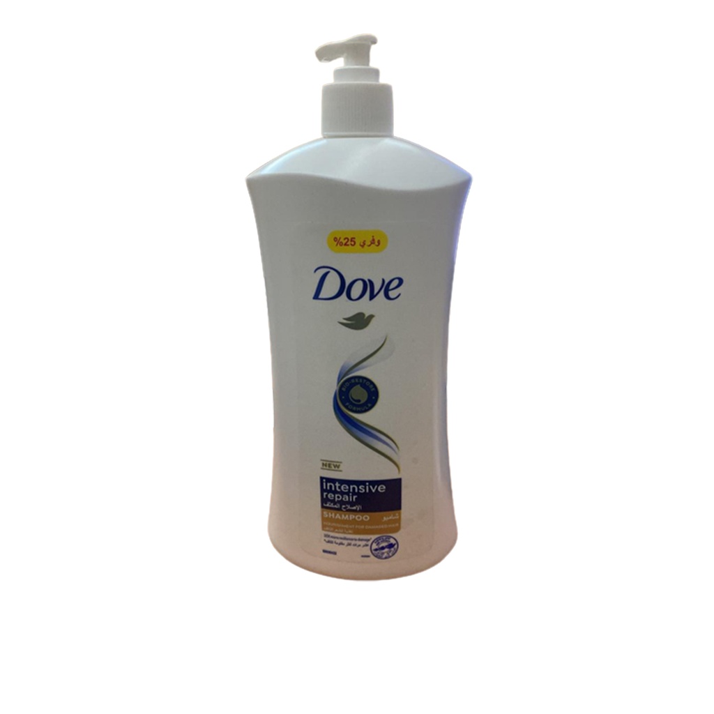 دوف شامبو - Dove Shampoo (1L, Intensive Repair, Offer 25%)