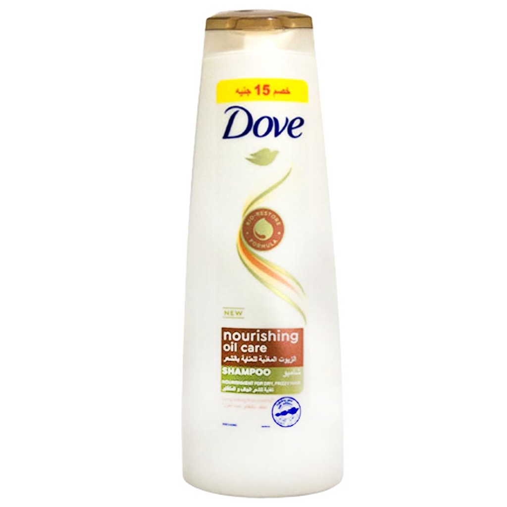 دوف شامبو - Dove Shampoo (360ml, Oil Care, Discount 15L.E)