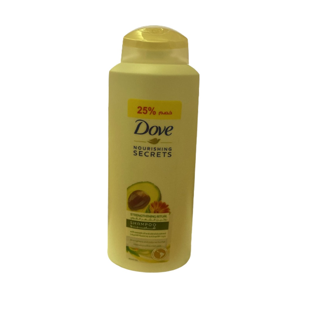 دوف شامبو روتين الشعر القوى - Dove Shampoo Strngthening Ritual (600ml, discount 25%)