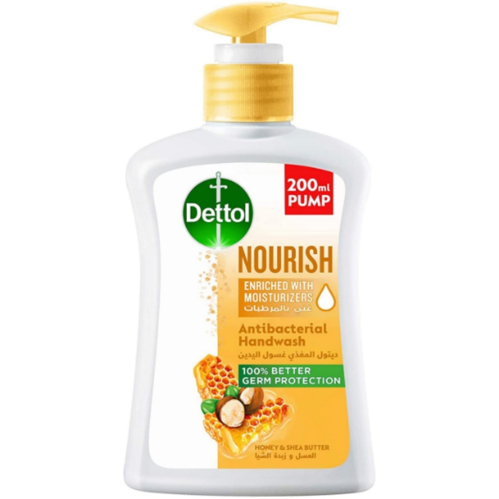 ديتول هاند ووش مغذى - Dettol Hand Wash Nourish (200ml, without)