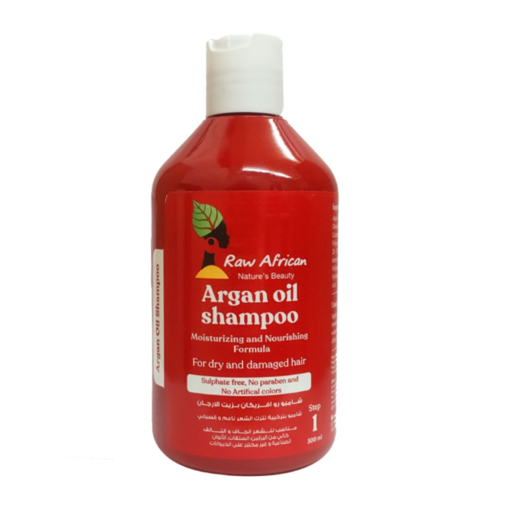 رو افريكان شامبو ارجان  - Raw African Shampoo Argan (500ml)