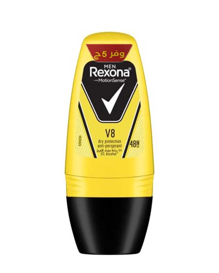 ريكسونا رول اون - Rexona Roll On Men (men, 50ml, V8, Offer 5L.E)
