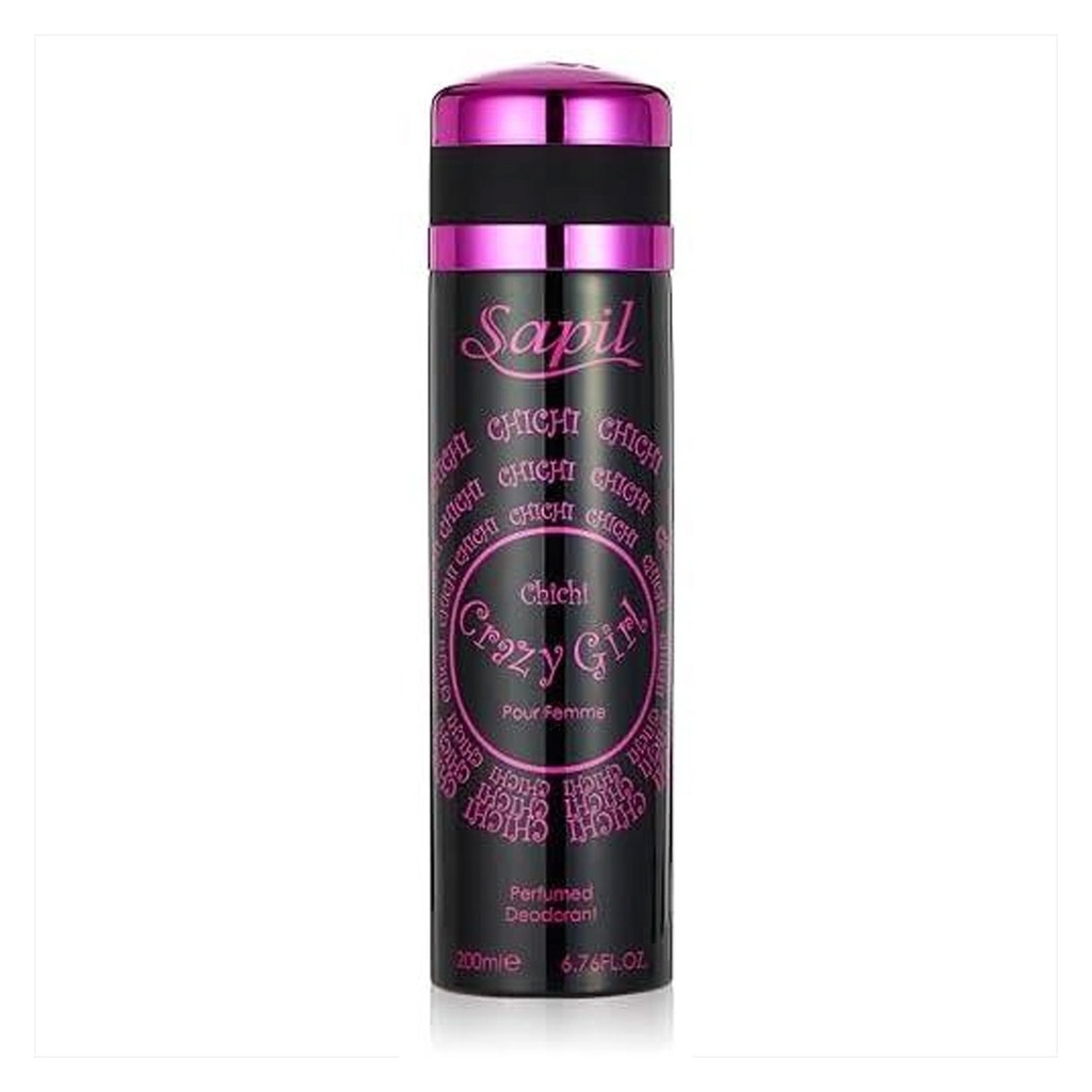 سابيل سبراى نسائى - Sapil Spray Women (200ml, Chichi Crazy Girl)