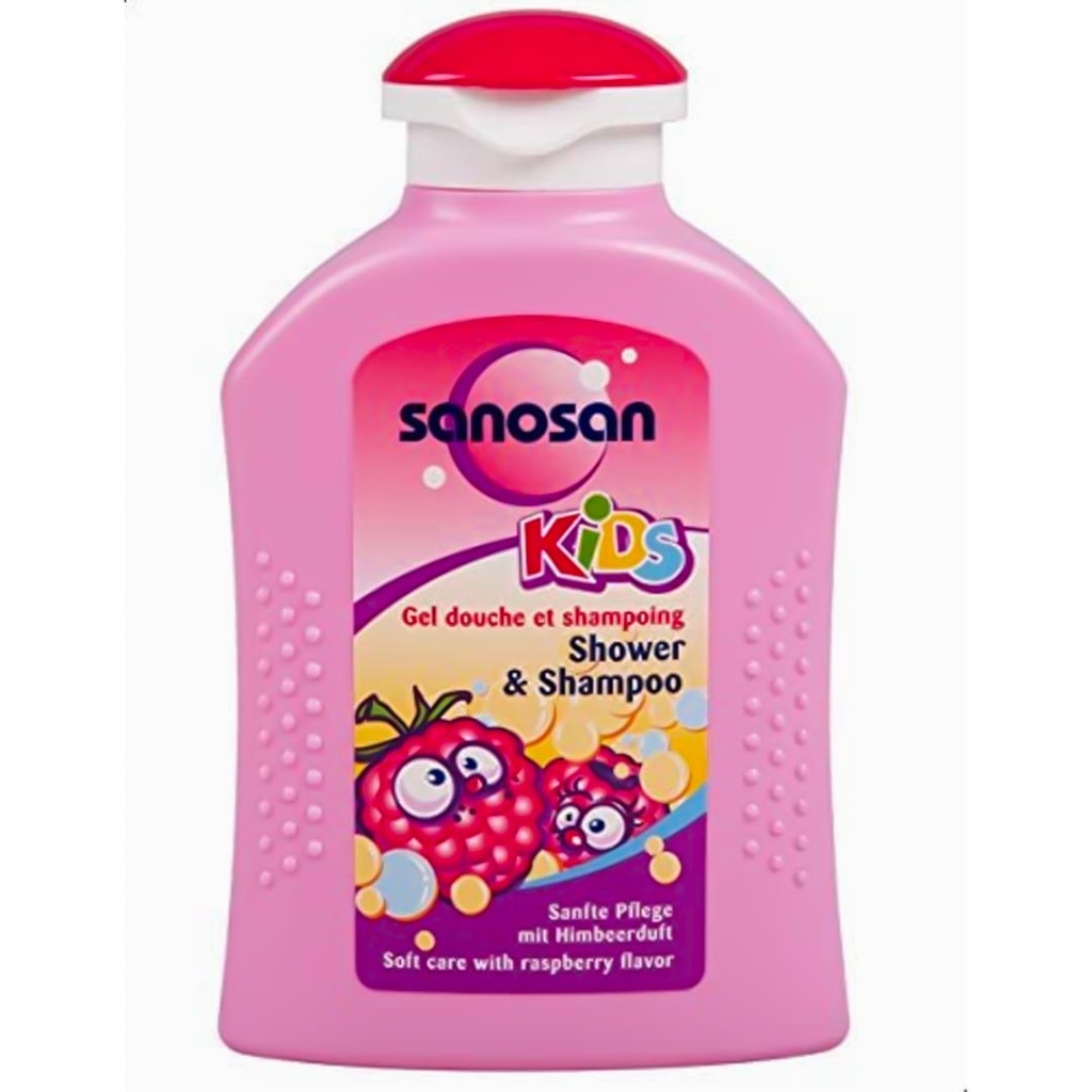 سانوسان - Sanosan (Shampoo&Bath, 200ml, Strawbery, 0)