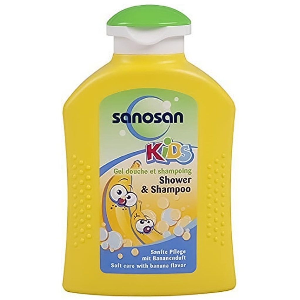 سانوسان - Sanosan (Shampoo&Bath, 200ml, Banana, 0)