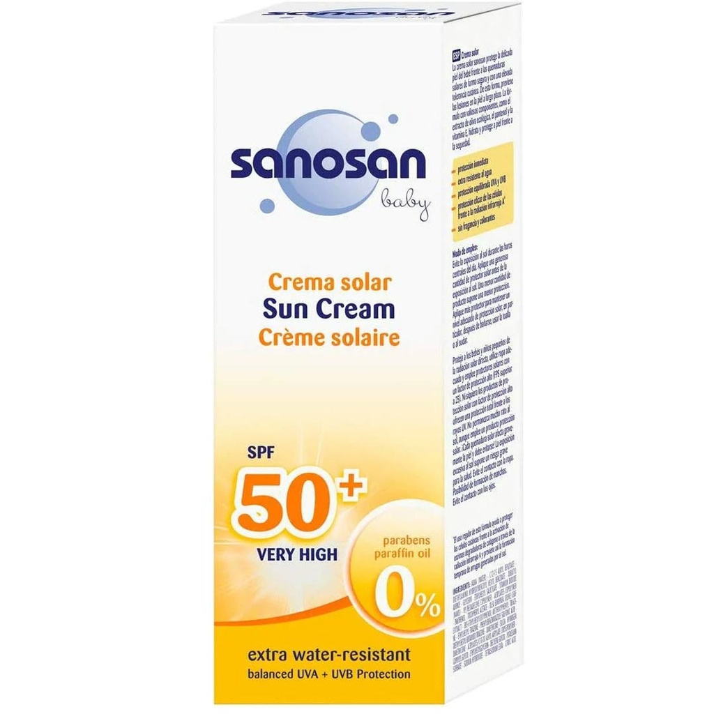 سانوسان - Sanosan (Cream, 75ml, Sun, 50)