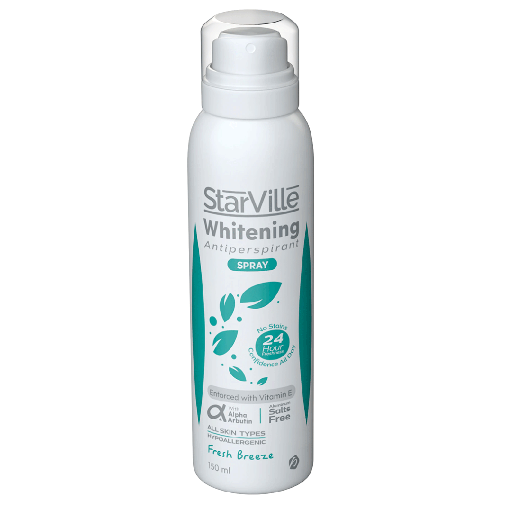 ستارفيل سبراى تفتيح فريش بريز - Starville Spray Whitening Fresh Breeze (200ml)
