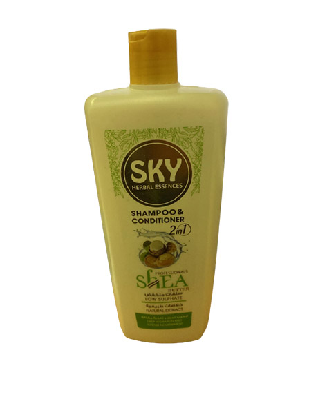 سكاى 2×1 - Sky 2×1 (700ml, Shea butter)