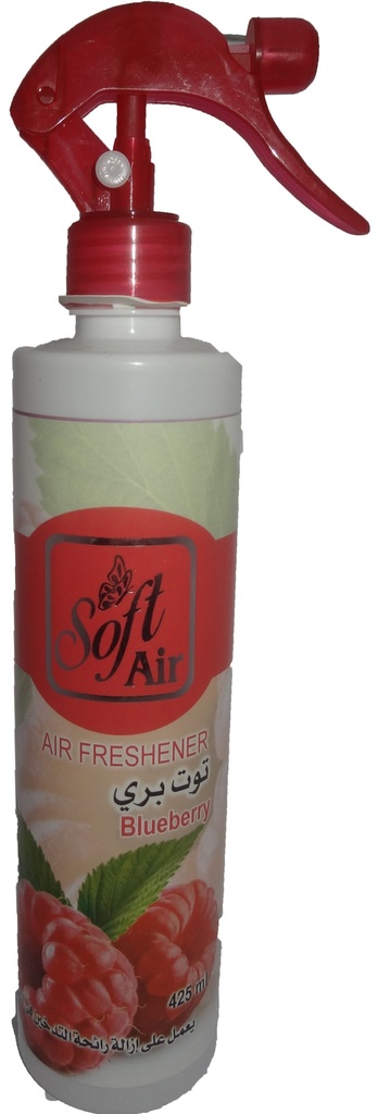 سوفت ملطف جو - Soft Air Freshner (425ml, Raspberry)
