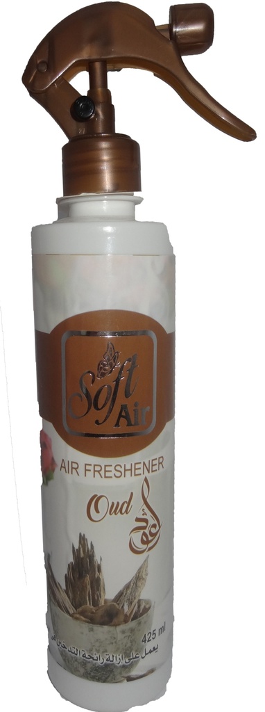 سوفت ملطف جو - Soft Air Freshner (425ml, Oud)