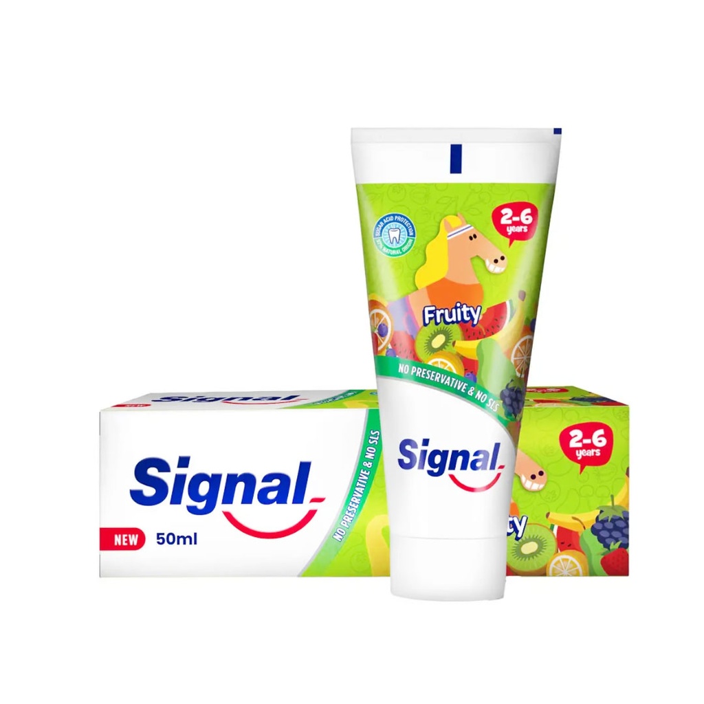 سيجنال مكافح التسوس فواكه للاطفال - Signal Cavity Fighter Fruity Kids (50ml)