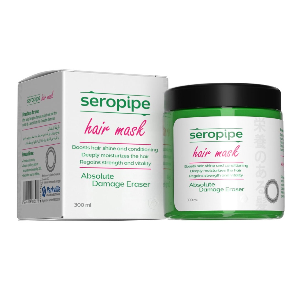سيروبايب حمام كريم اصلاح تلف - Seropipe Hair Mask Damage Eraser (300ml)