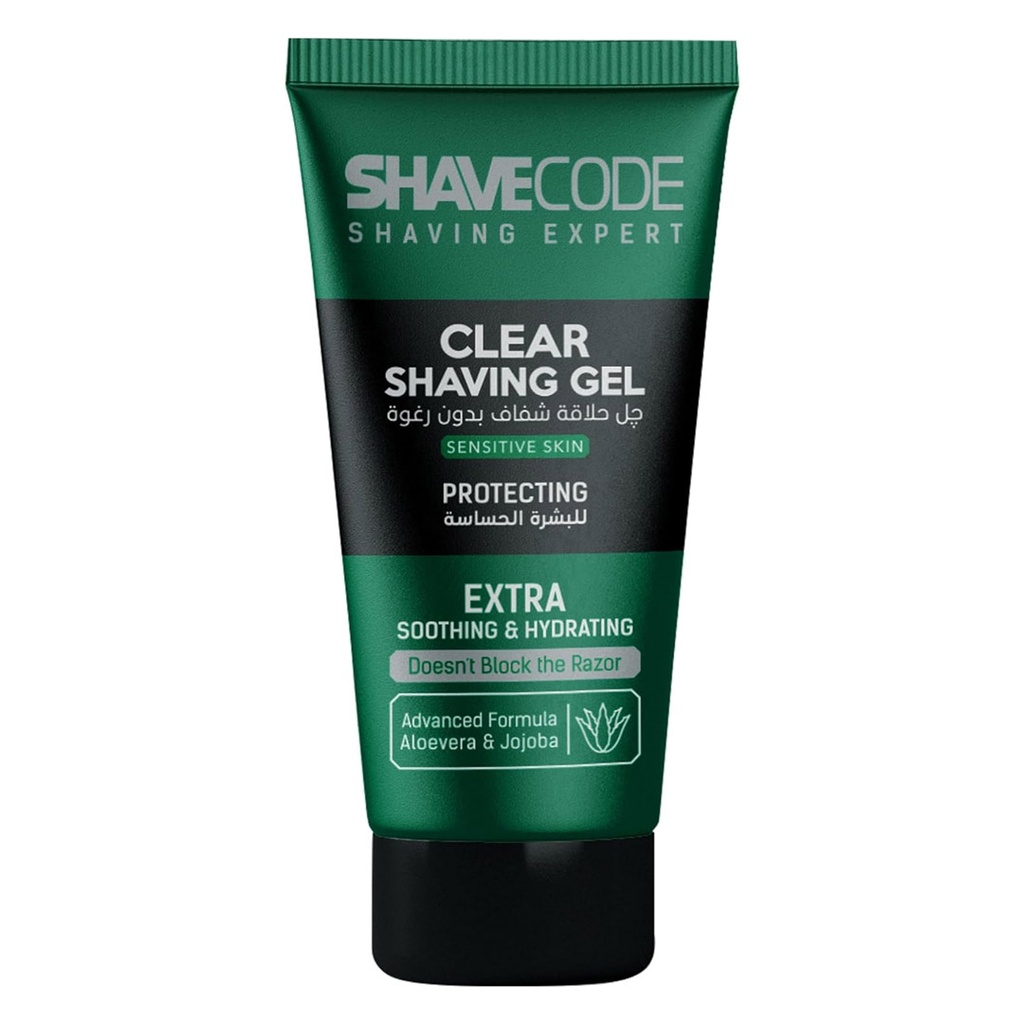 شيف كود جل حلاقة حساسة  - Shavecode Shaving Gel Sensitive (150ml)