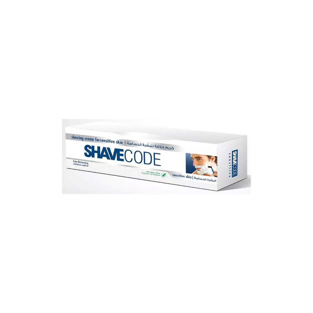 شيف كود كريم حلاقة حساسة - Shavecode Shaving Cream Sensitive (90ml)