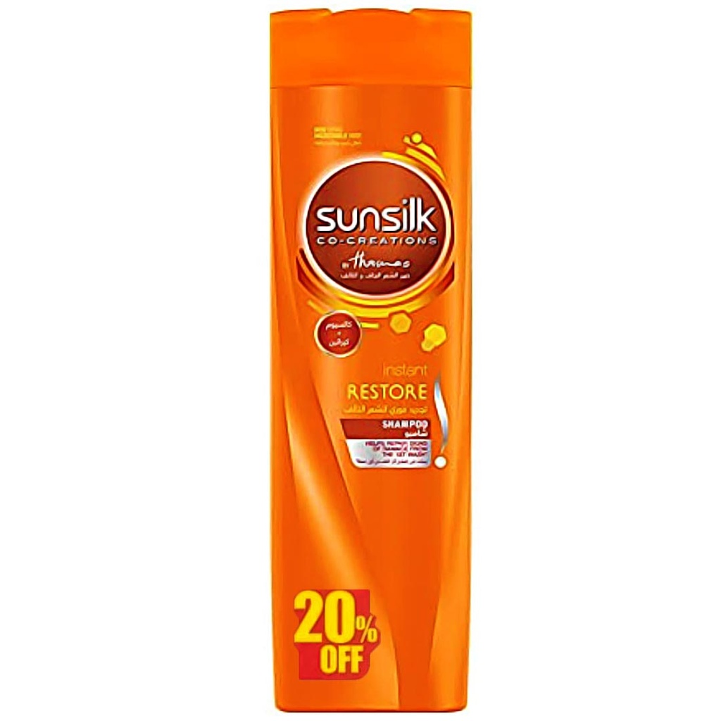 صانسيلك شامبو - Sunsilk Shampoo (600ml, Instant Resore, discount 20%)