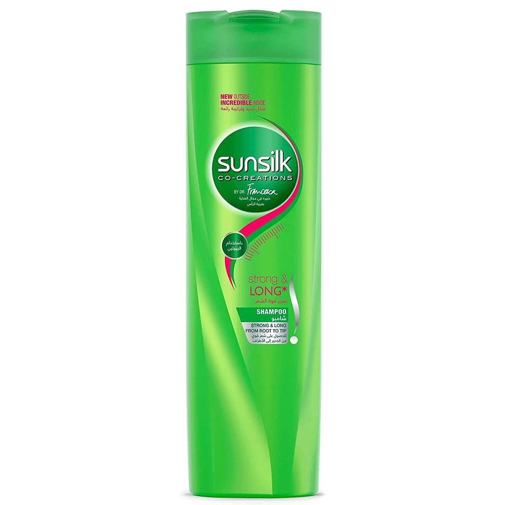 صانسيلك شامبو - Sunsilk Shampoo (180ml, Strong&Long, without)