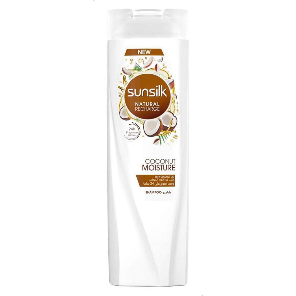 صانسيلك شامبو ناتورال جوزهند - Sunsilk Shampoo Natural Coconut (360ml)