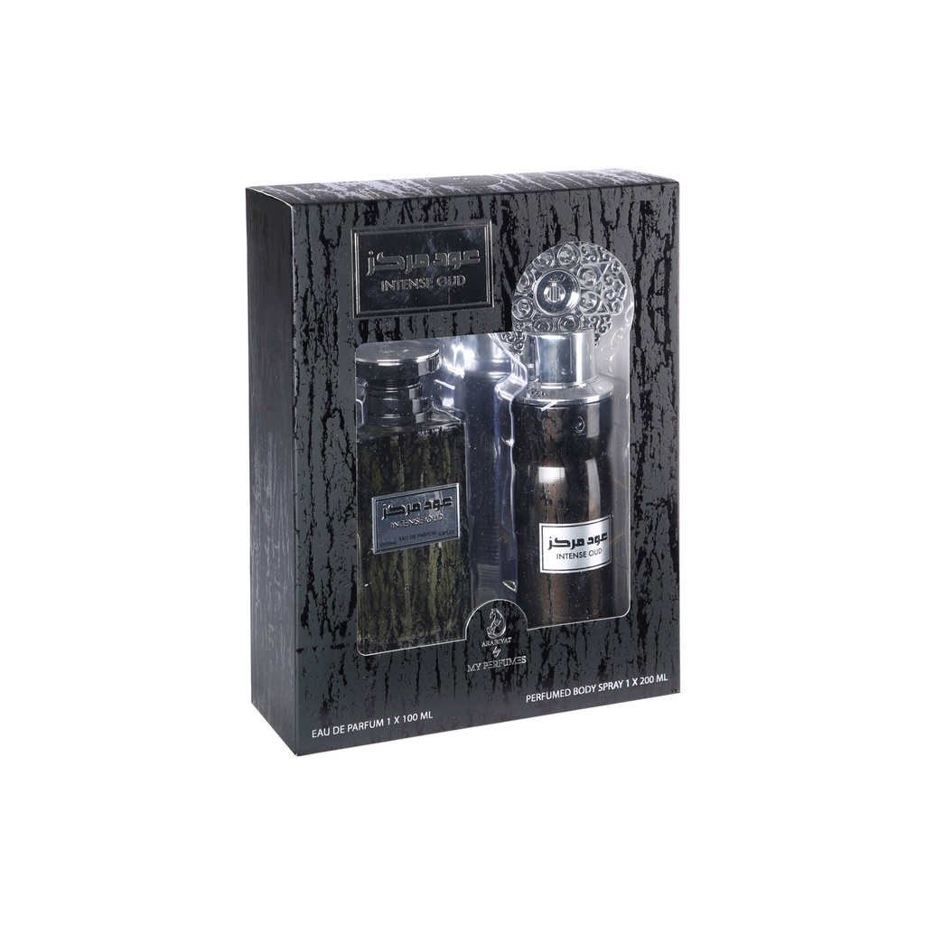 عربيات عود مركز طقم - Arabiyat Intense Oud Set  EDP-M (100ml+200ml)