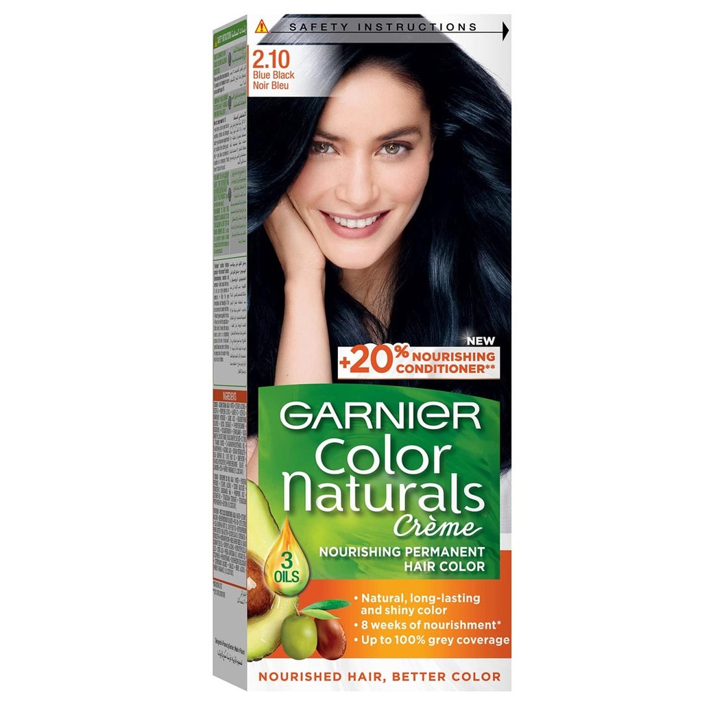 غارنية صبغة - Garnier Color (40ml, without, black and blue 2-10)