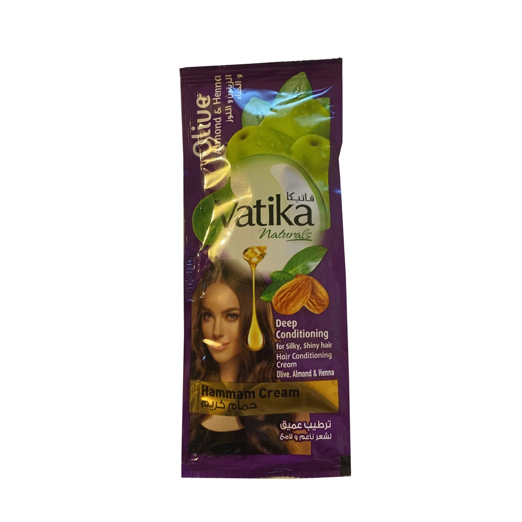 فاتيكا حمام كريم - Vatika Hair Mask 35g (35g, Deep Coditioning, without)