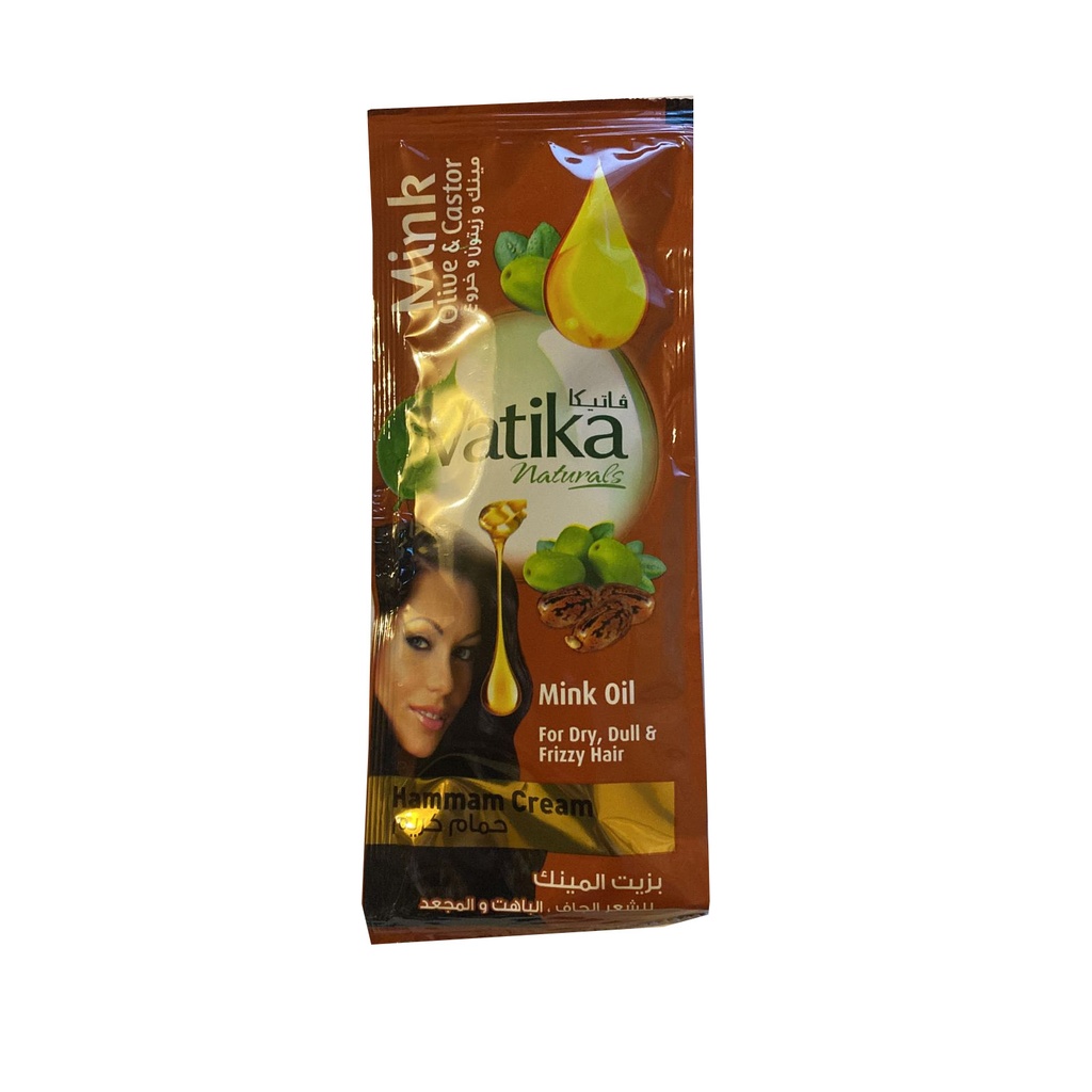 فاتيكا حمام كريم - Vatika Hair Mask 35g (35g, Mink, without)