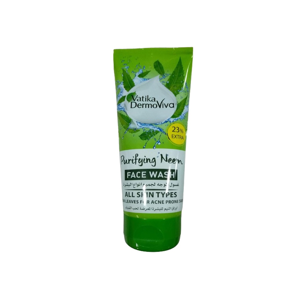 فاتيكا غسول باوراق النيم زيادة 23% - Vatika Wash Neem Leaves Extra 23% (150ml)