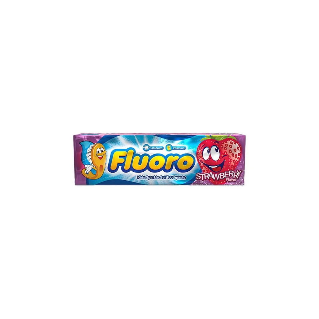 فلورو معجون اطفال - Fluoro Kids paste 50g (Strawbery)