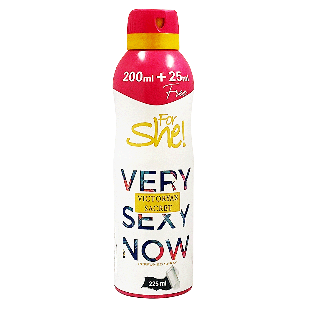 فور شى سبراى فيرى سكسى ناو - For She Spray Very Sexy Now (225ml)