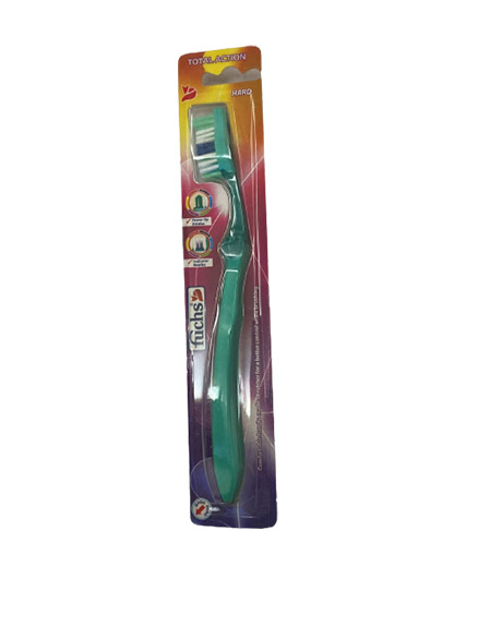 فوكس توتال اكشن فرشاة اسنان - Fuchs TOtal Action Tooth Brush (No:20111, Hard)