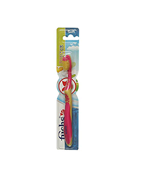 فوكس جونيور فرشاة اسنان اطفال - Fuchs Junior Tooth Brush Kids (No:45120, Soft)
