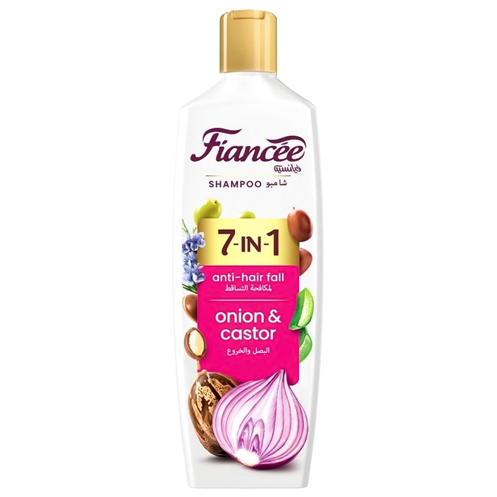 فيانسيه شامبو 7×1 بصل&خروع  - Fiancee Shampoo 7×1 Onion&Castor (170ml)