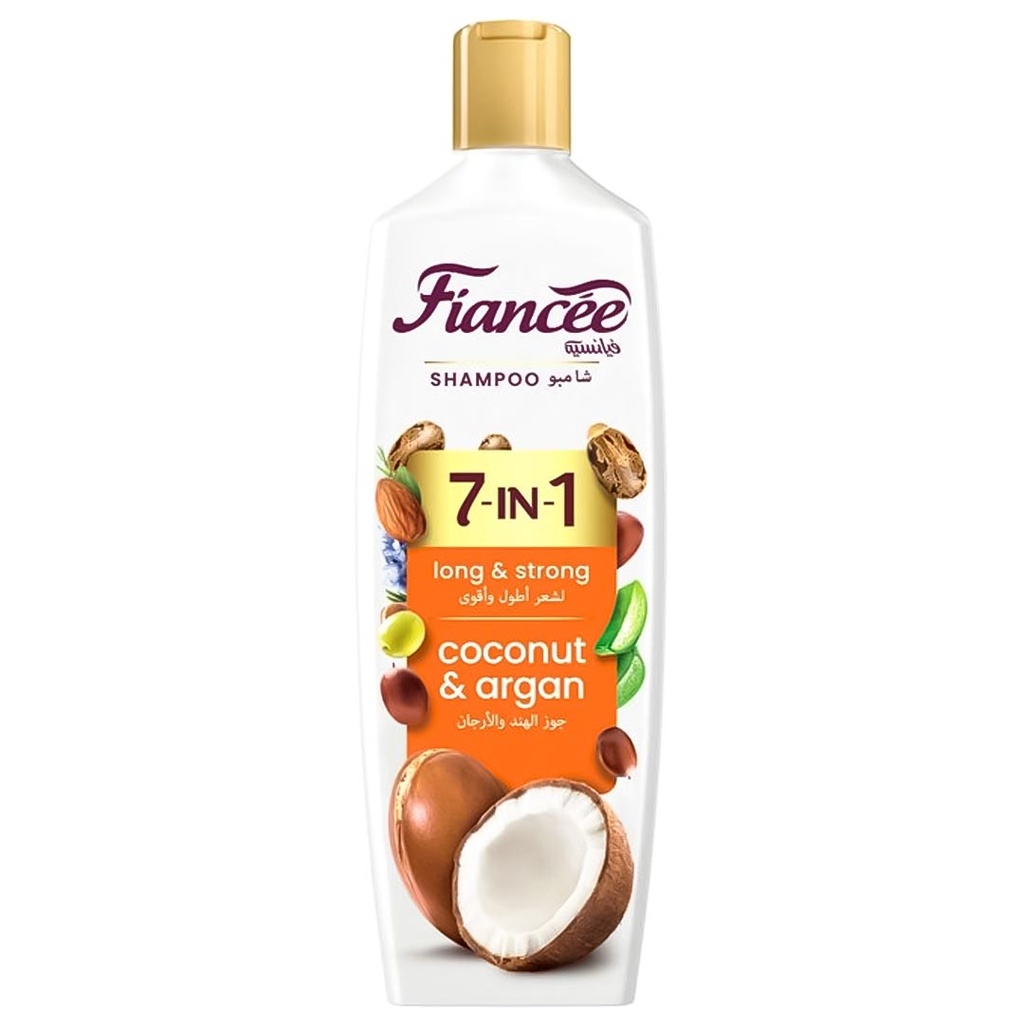 فيانسيه شامبو 7×1 جوزهند&ارجان - Fiancee Shampoo 7×1 Coconut&Argan (340ml)