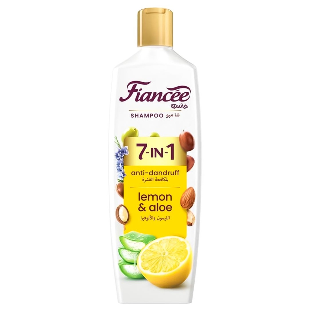 فيانسيه شامبو 7×1 ليمون&الوفيرا - Fiancee Shampoo 7×1 Lemon&Aloe (340ml)